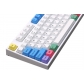Chalk 104+15 / 37 Cherry Profile Keycap Set Cherry MX PBT Dye-subbed for Mechanical Gaming Keyboard